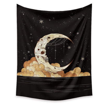 Moon Tapestry Home Decor Background Cloth Wall Hanging Tapestry